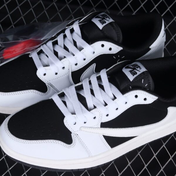 Jordan 1 Low Travis Scott Black And White - Image 2