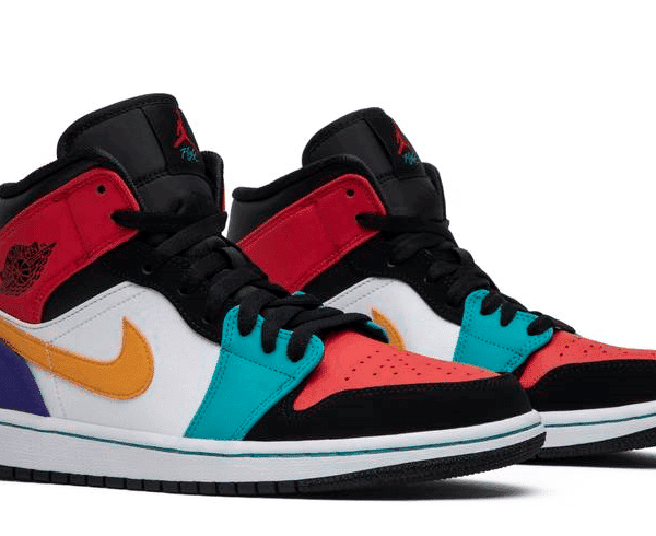 Jordan 1 Mid Bred Multi-Color