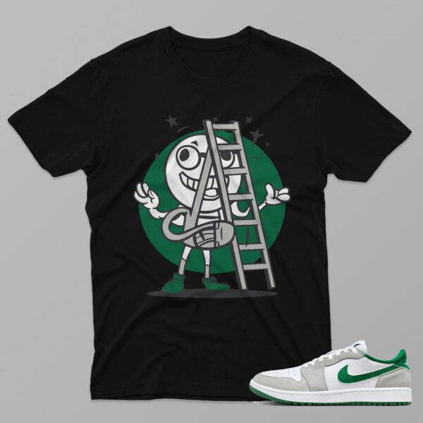 AJ1 Pine Green – Kind – Black T-Shirt