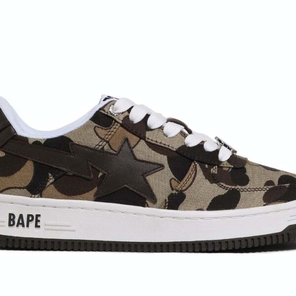 A Bathing Ape Bape Sta Cookie Camo 2 Brown - Image 2