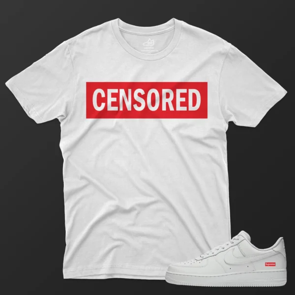 AF1 - CENSORED T-Shirt - White