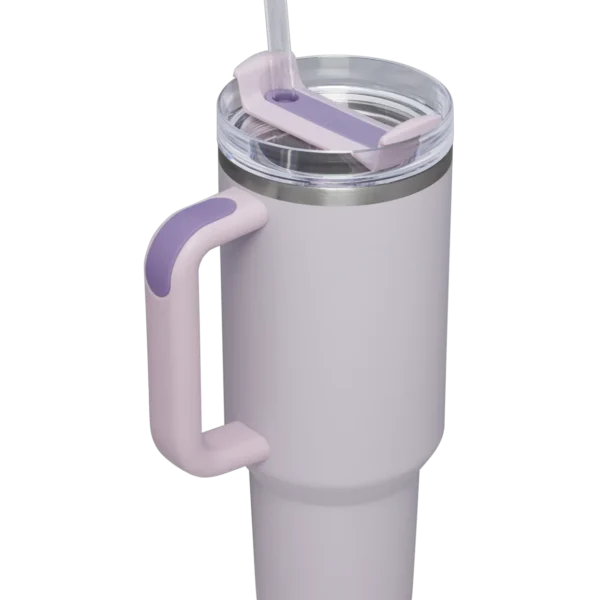 Orchid Stanley 40 Oz. Quencher H2.0 FlowState Stainless Steel Vacuum Insulated Tumbler - Image 3