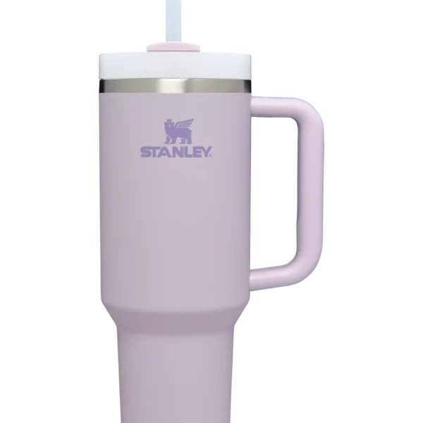 Orchid Stanley 40 Oz. Quencher H2.0 FlowState Stainless Steel Vacuum Insulated Tumbler Soft Matte