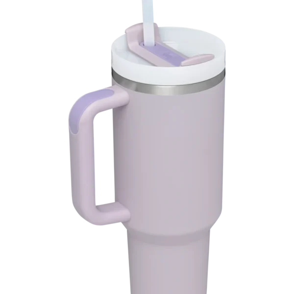 Orchid Stanley 40 Oz. Quencher H2.0 FlowState Stainless Steel Vacuum Insulated Tumbler Soft Matte - Image 2