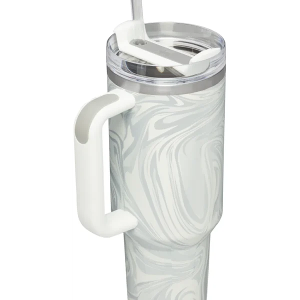 Polar Swirl Stanley 40 Oz. Quencher H2.0 FlowState Stainless Steel Vacuum Insulated Tumbler - Image 3