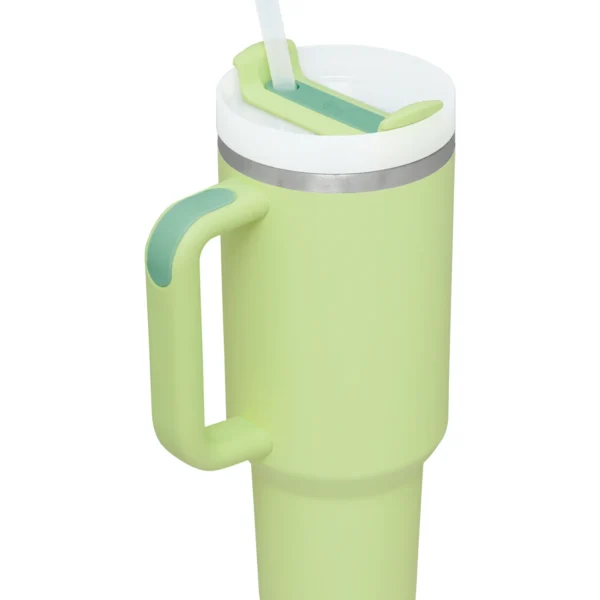 Citron Stanley 40 Oz. Quencher H2.0 FlowState Stainless Steel Vacuum Insulated Tumbler - Image 3