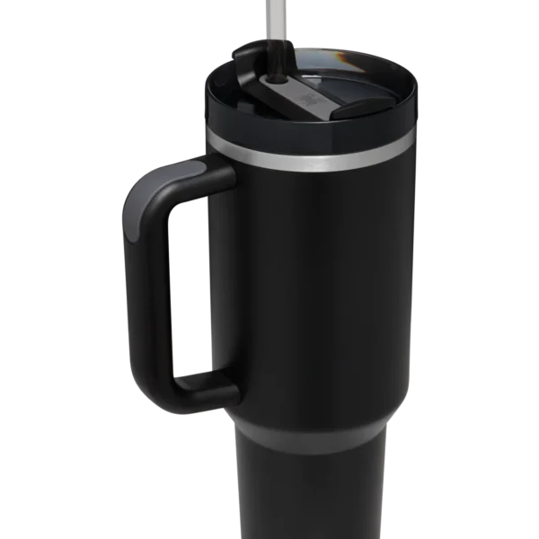 Black Stanley 40 Oz. Quencher H2.0 FlowState Stainless Steel Vacuum Insulated Tumbler - Image 3