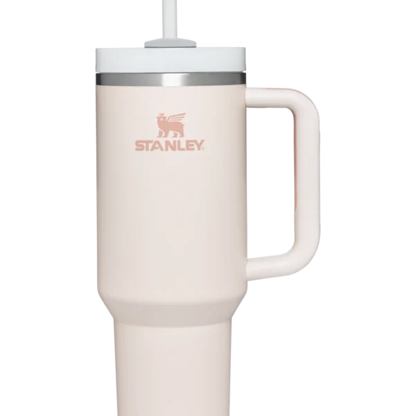 Rose Quartz Stanley 40 Oz. Quencher H2.0 FlowState Stainless Steel Vacuum Insulated Tumbler