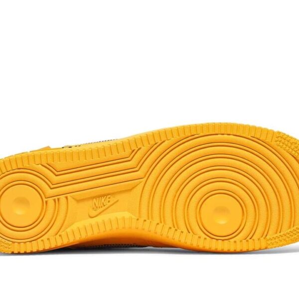 Nike Air Force 1 Low Off-White ICA University Gold - Image 3