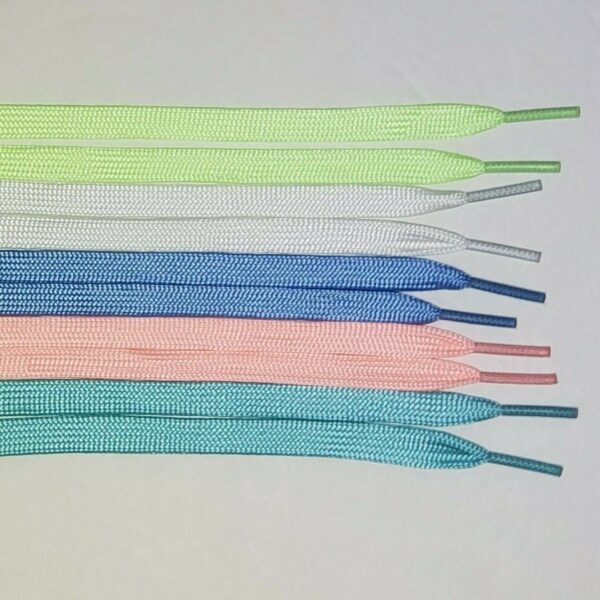 Glow in the Dark Flat Sneaker Shoelaces 27 36 45 54 inch shoe lace strings