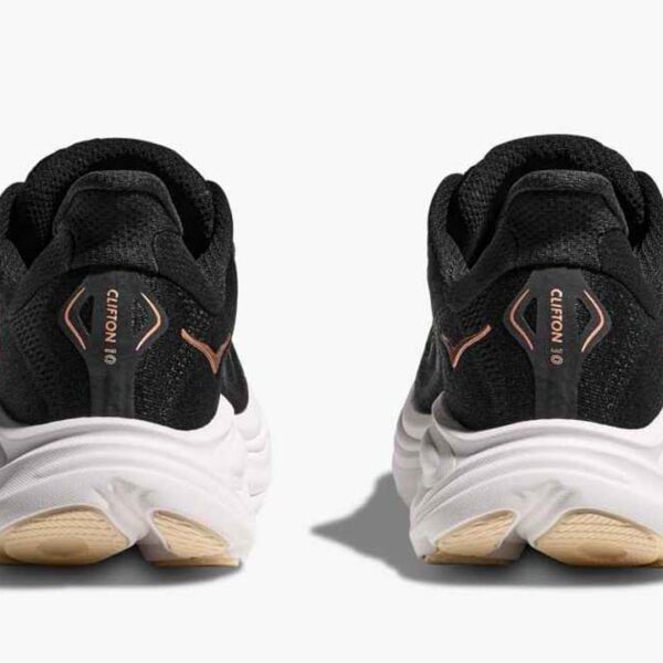 HOKA Clifton 10 Black Rose Gold - W - Image 5