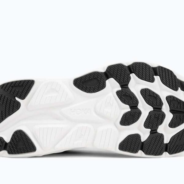 HOKA Clifton 10 Wide Black White - Image 3