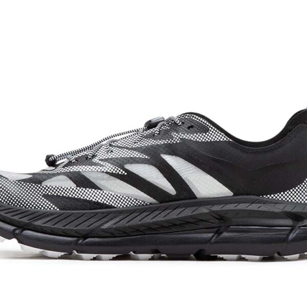 HOKA Mafate Speed 4 Lite Black White - Image 4