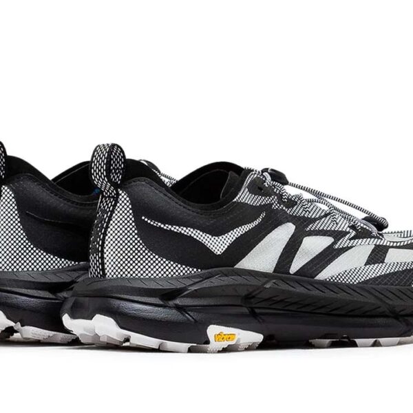 HOKA Mafate Speed 4 Lite Black White - Image 3