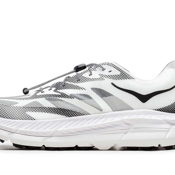 HOKA Mafate Speed 4 Lite White Black - Image 3