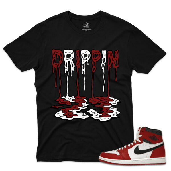 J1 Retro High OG Lost and Found - T-Shirt DRIPPIN Black