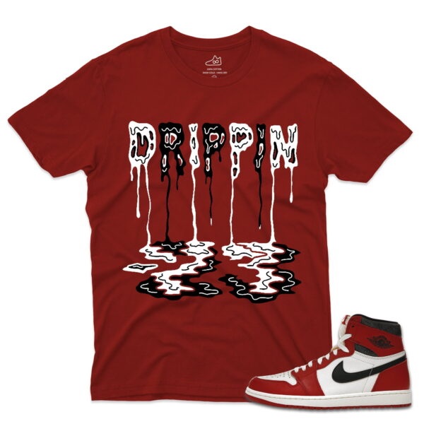 J1 Retro High OG Lost and Found - T-Shirt DRIPPIN Red