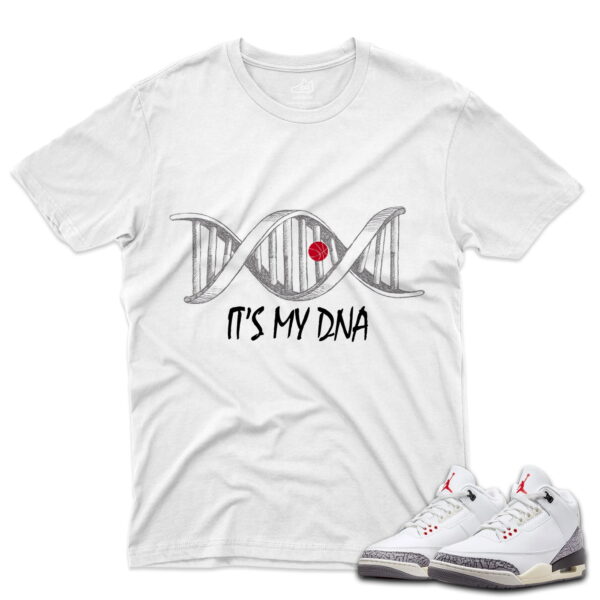 J3 Retro White Cement Reimagined - T-Shirt My-DNA White