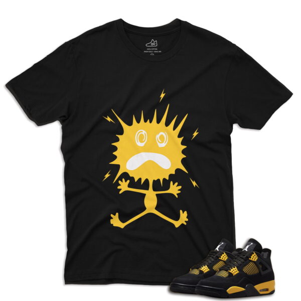 J4 Retro Thunder - Shock T-Shirt - Black