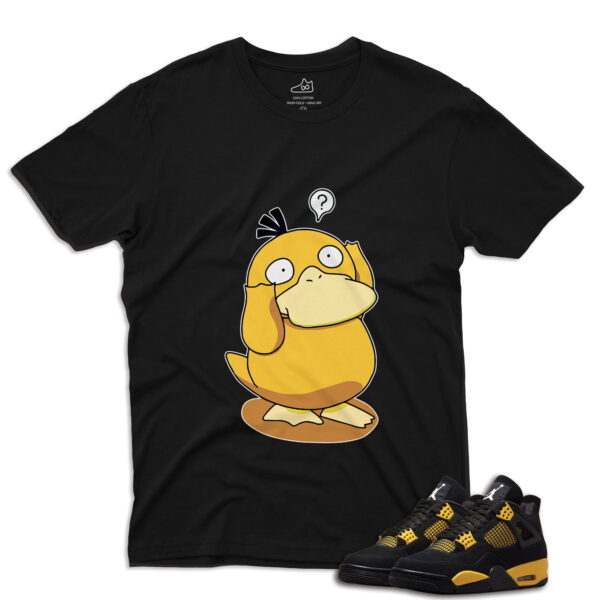 J4 Retro Thunder - What T-Shirt - Black