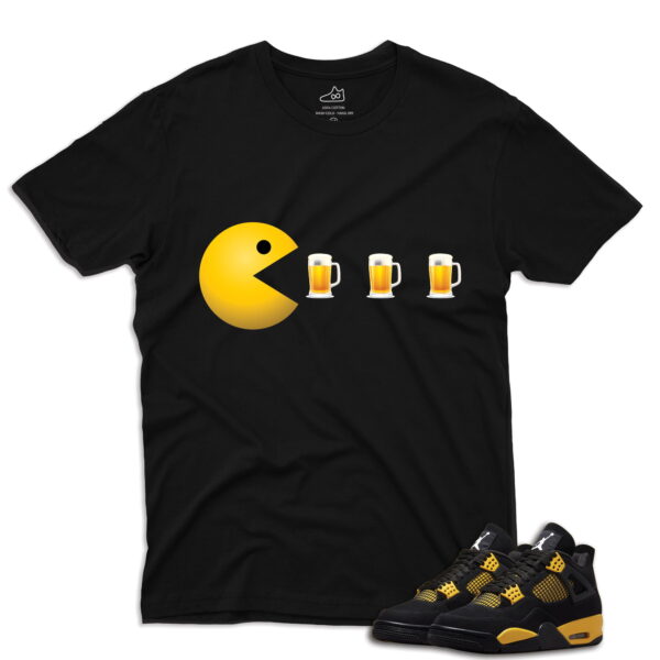 J4 Retro Thunder - PacBeer T-Shirt - Black