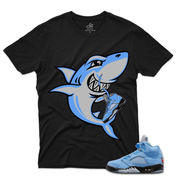 J5 Retro UNC - T-Shirt Shark Black