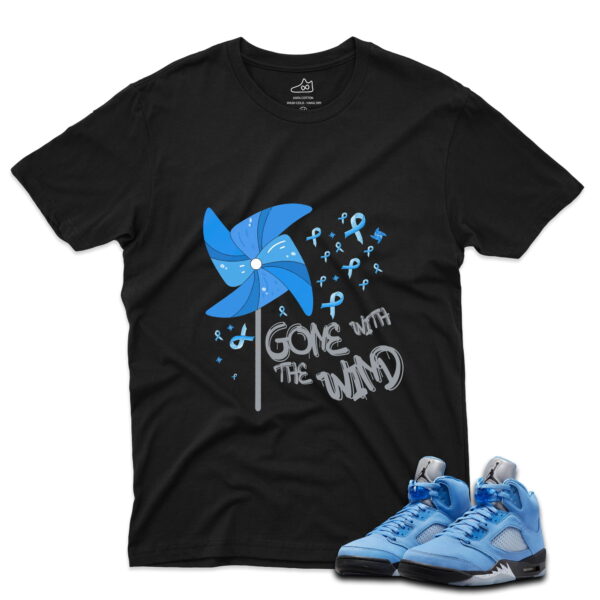 J5 Retro UNC - T-Shirt Windy Black