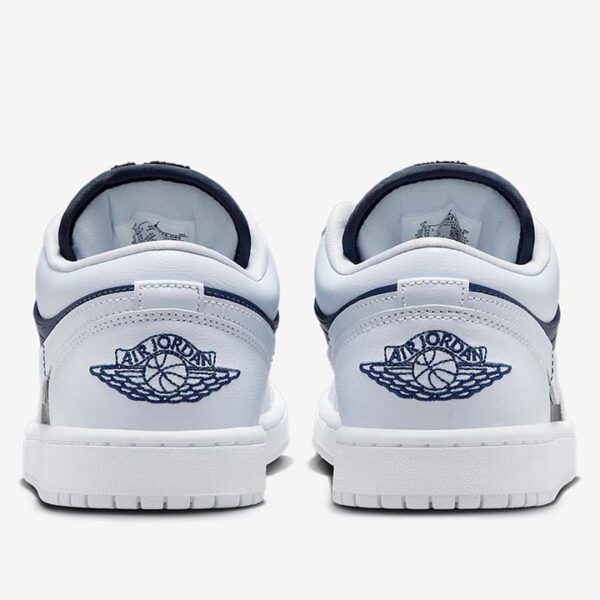 Jordan 1 Low Football Grey - Image 5
