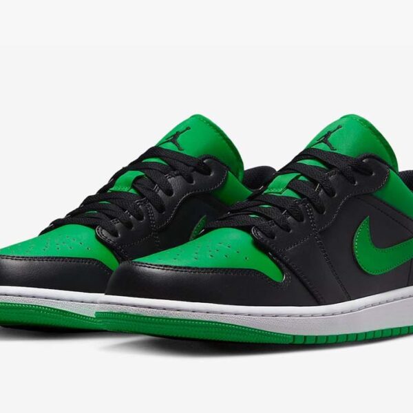 Jordan 1 Low Lucky Green