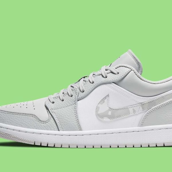 Jordan 1 Low White Camo - Image 2