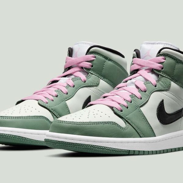 Jordan 1 Mid Dutch Green - W
