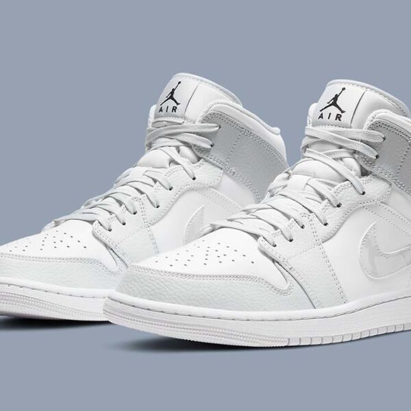 Jordan 1 Mid Grey Camo