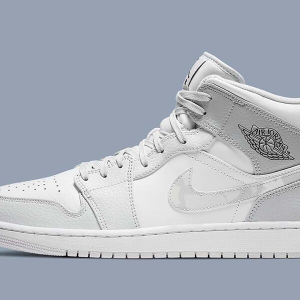 Jordan 1 Mid Grey Camo - Image 2