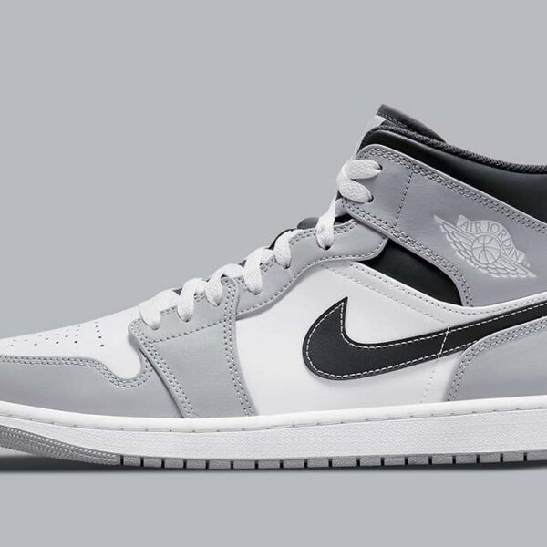 Jordan 1 Mid Light Smoke Grey Anthracite - Image 2