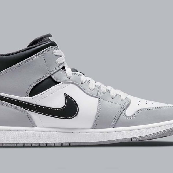 Jordan 1 Mid Light Smoke Grey Anthracite - Image 3