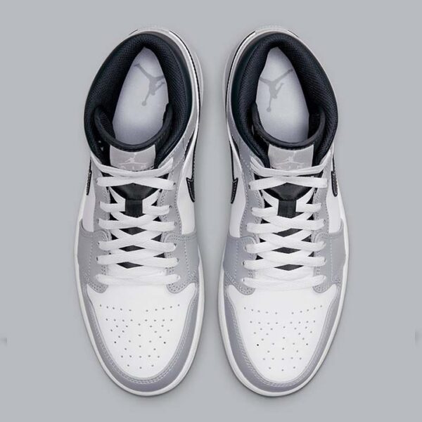 Jordan 1 Mid Light Smoke Grey Anthracite - Image 6