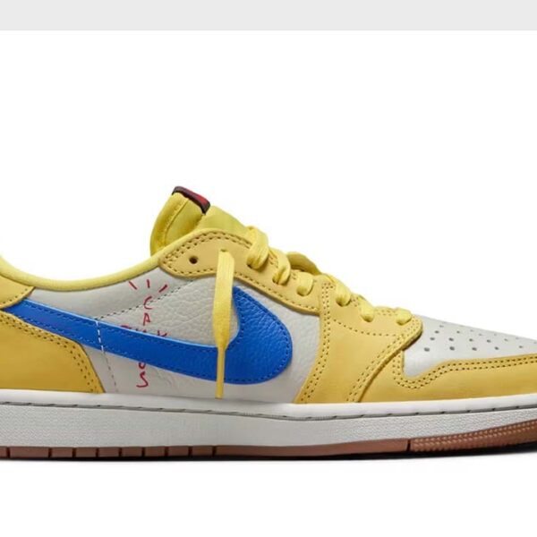 Jordan 1 Retro Low OG SP Travis Scott Canary - W - Image 2