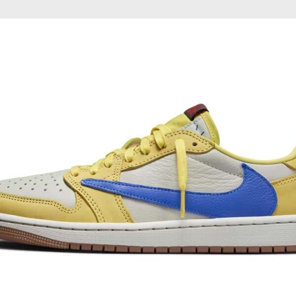 Jordan 1 Retro Low OG SP Travis Scott Canary - W - Image 3