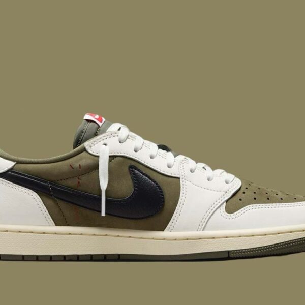 Jordan 1 Retro Low OG SP Travis Scott Medium Olive - Image 7