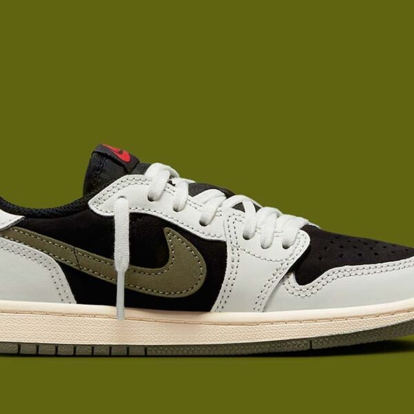 Jordan 1 Retro Low OG SP Travis Scott Olive - W - Image 3