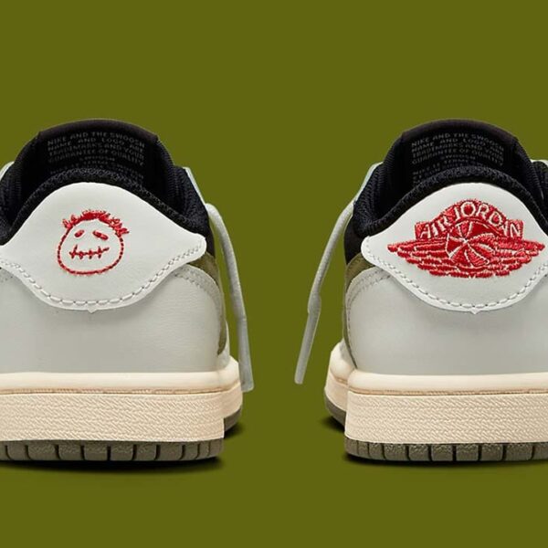 Jordan 1 Retro Low OG SP Travis Scott Olive - W - Image 4