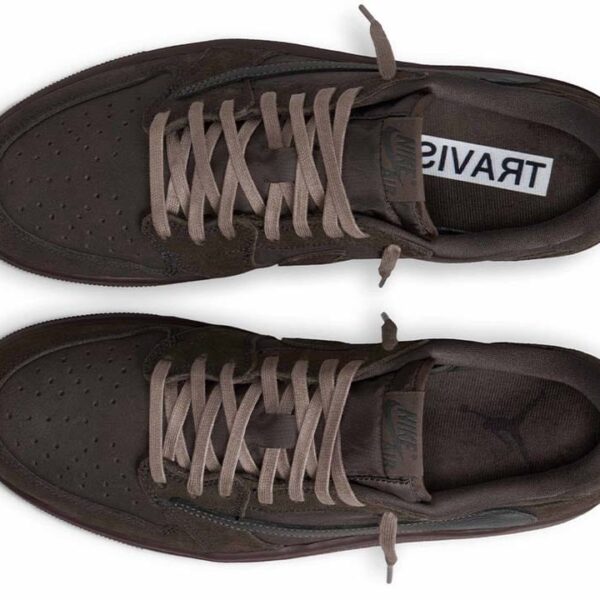 Jordan 1 Retro Low OG SP Travis Scott Velvet Brown - Image 2
