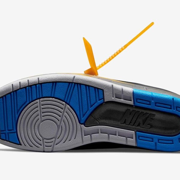 Jordan 2 Retro Low SP Off-White Black and Varsity Royal - Image 2