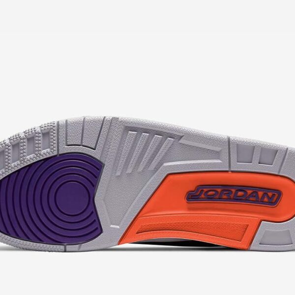 Jordan 3 Retro Black Court Purple - Image 5