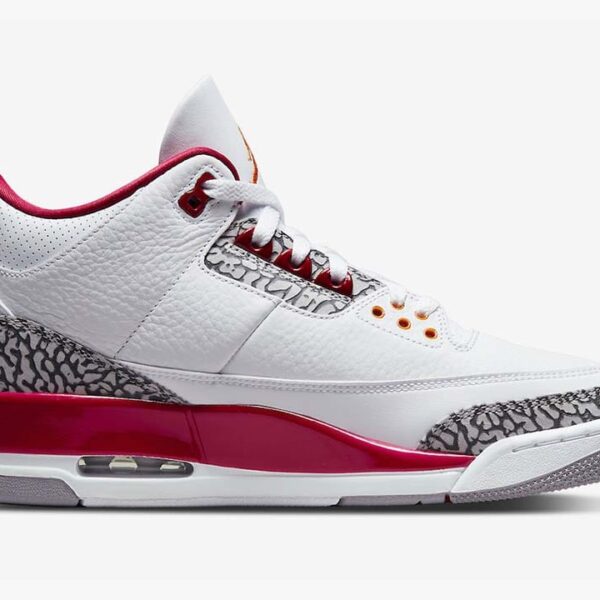 Jordan 3 Retro Cardinal Red - Image 3