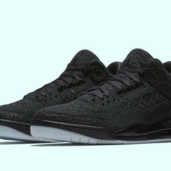 Jordan 3 Retro Flyknit Black