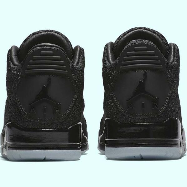 Jordan 3 Retro Flyknit Black - Image 4