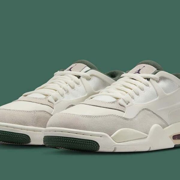 Jordan 4 RM Light Cream Midnight Green