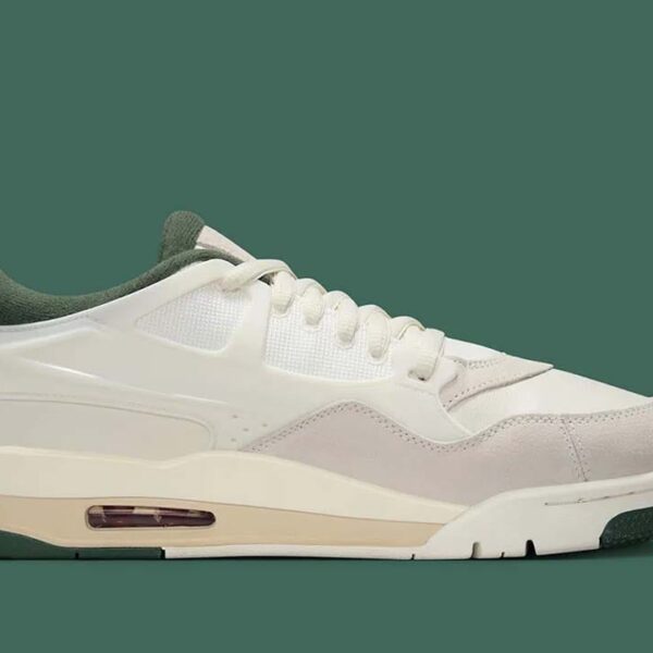 Jordan 4 RM Light Cream Midnight Green - Image 6