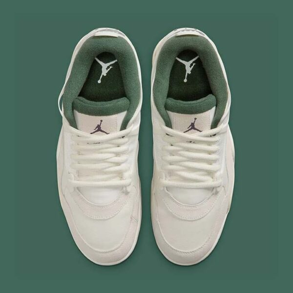 Jordan 4 RM Light Cream Midnight Green - Image 3